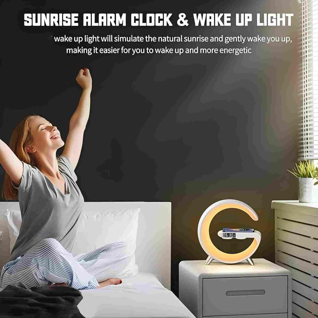 GlowCharge Smart Bedside Power Lamp