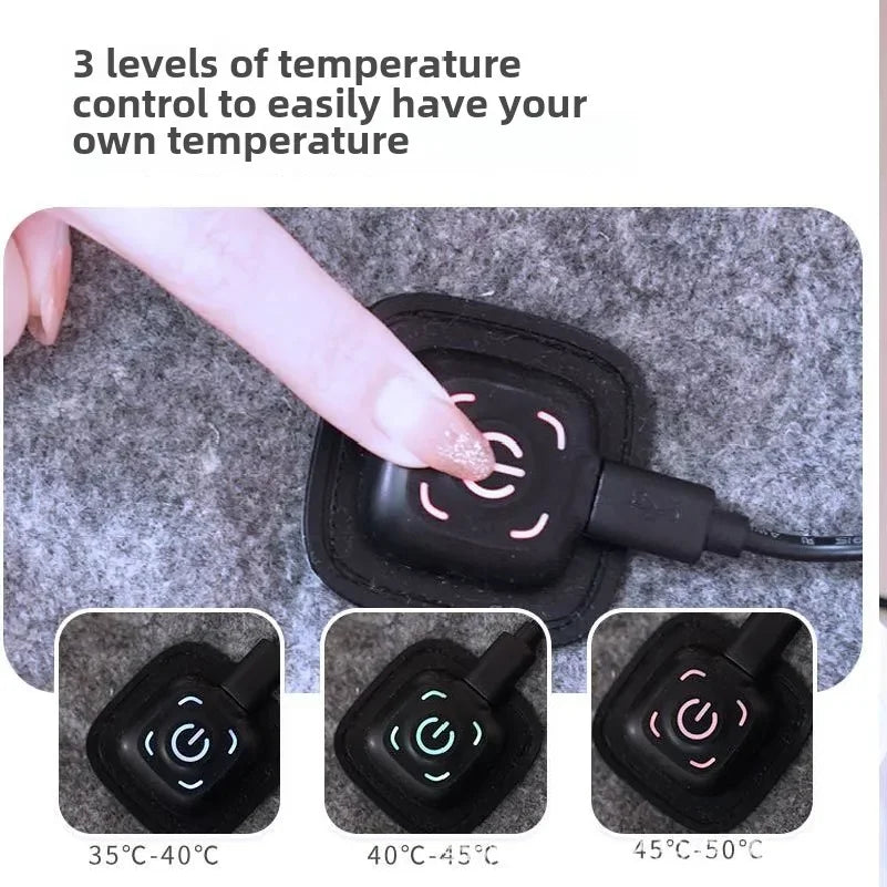 CozyCharge Heated Plush Sleep Mat