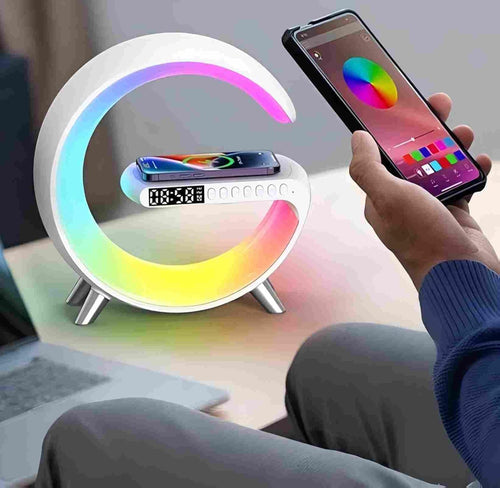 GlowCharge Smart Bedside Power Lamp