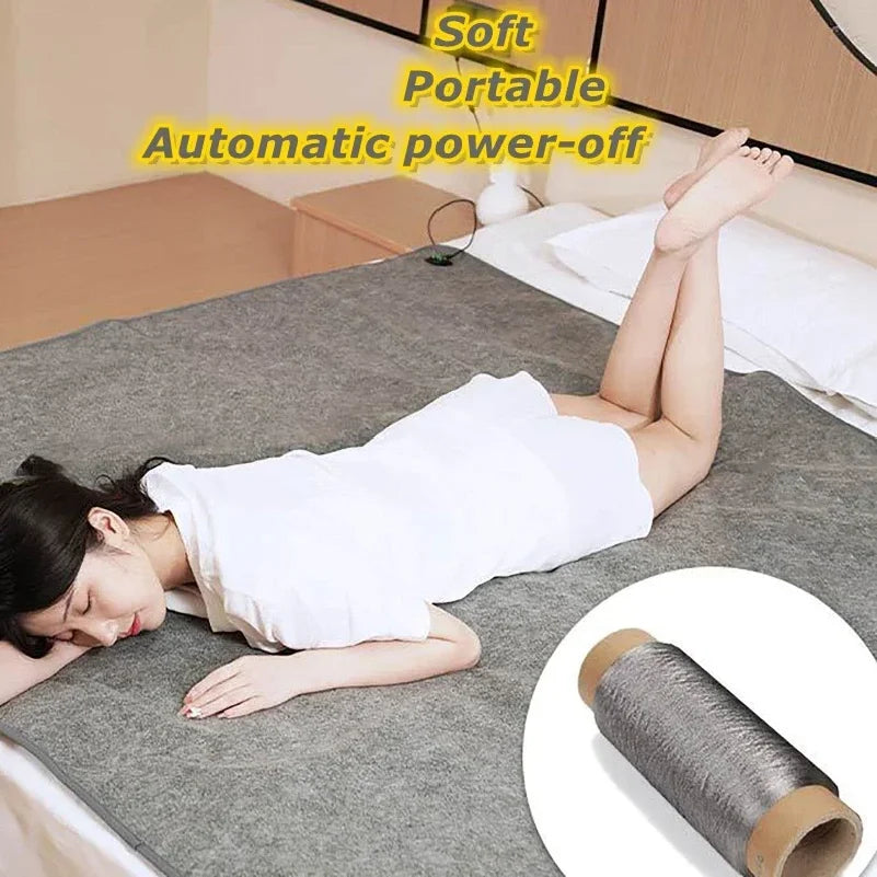 CozyCharge Heated Plush Sleep Mat