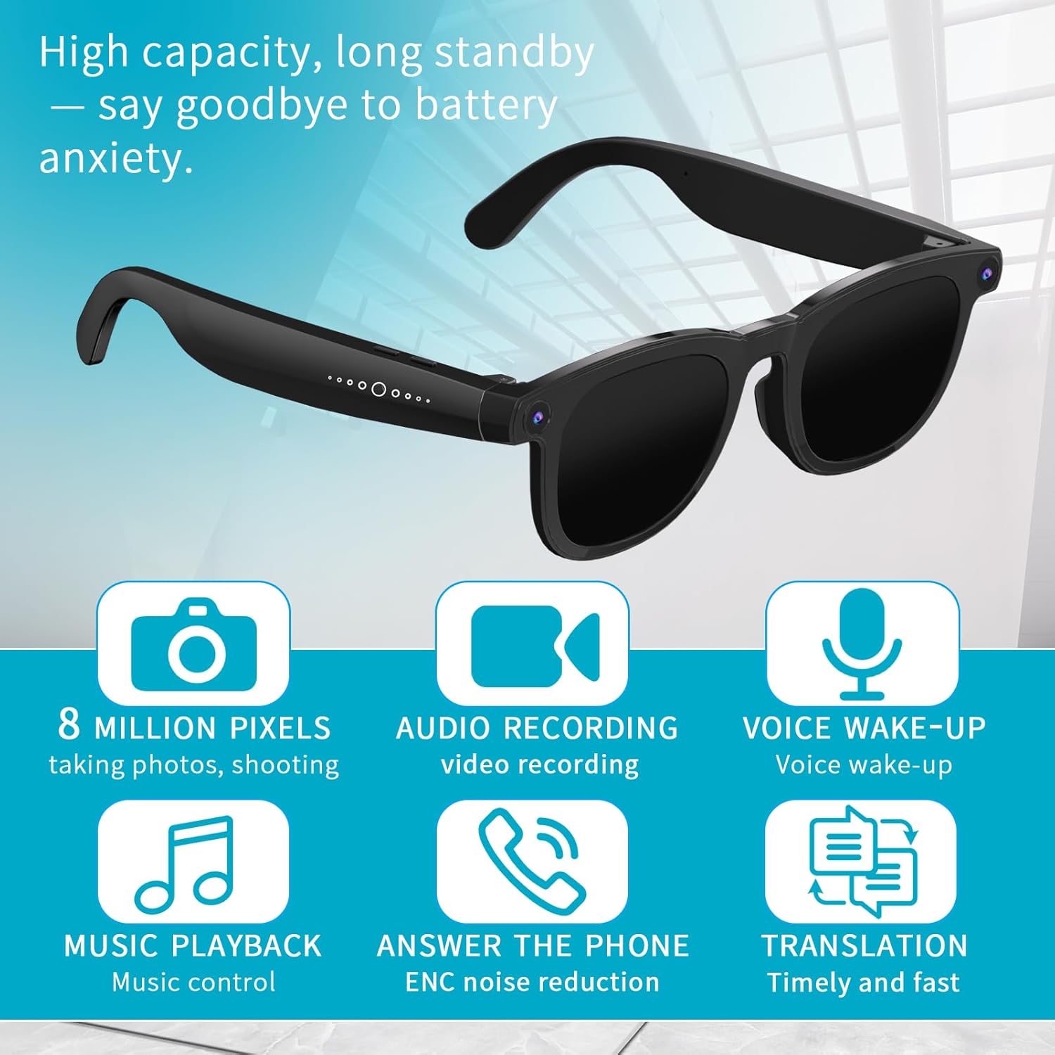 TrailCam Pro Smart Recording Glasses