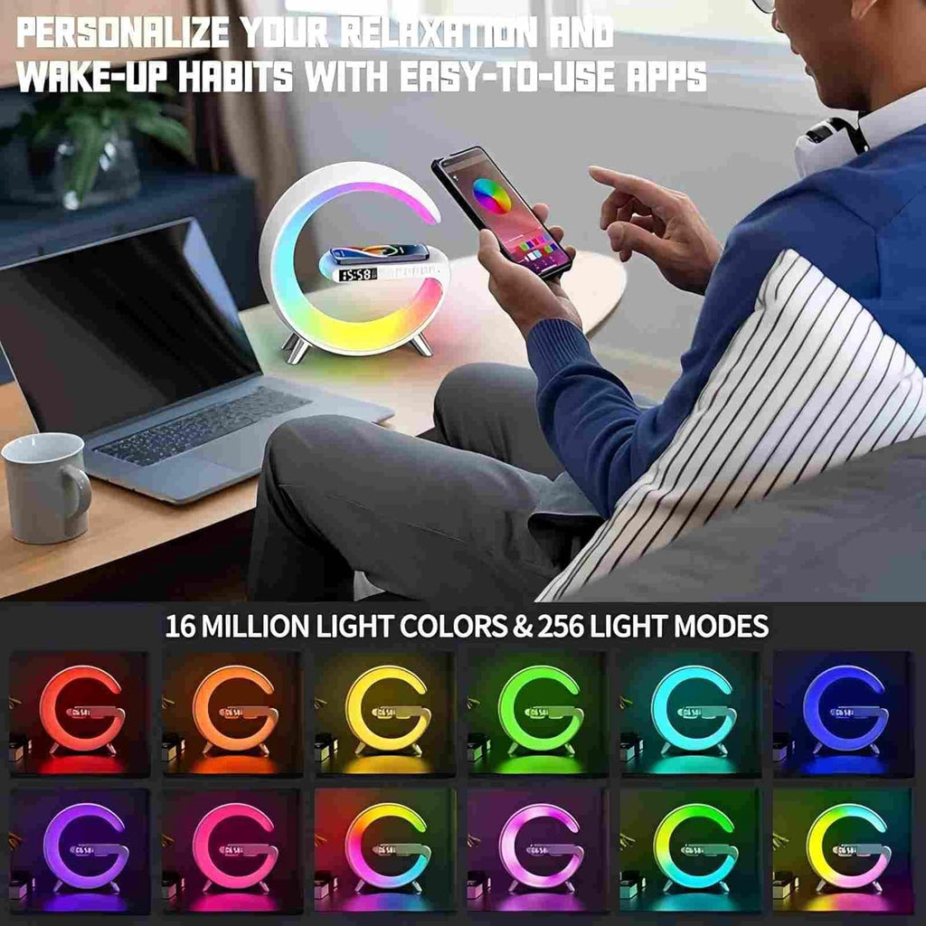 GlowCharge Smart Bedside Power Lamp
